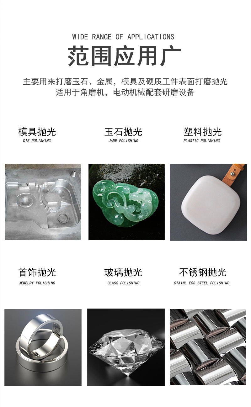 金刚石微粉 多领域抛光应用与高品质玻璃抛光粉的生产工艺